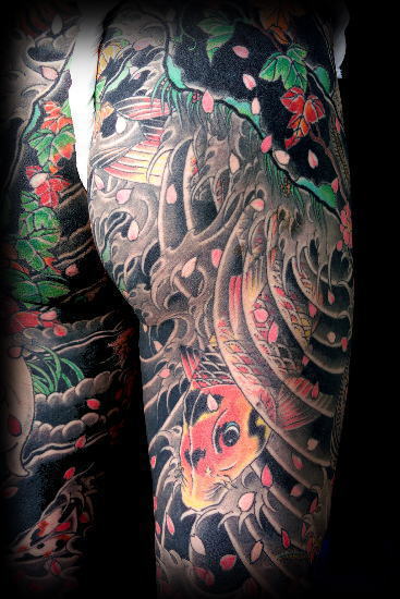Tatuagens Japonesas Koi Carpa